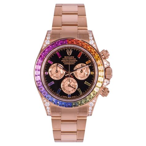 rolex rainbow women's watch|Rolex rainbow 116595rbow price.